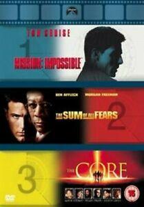 Mission Impossible/The Sum of All Fears/The Core DVD (2004), Cd's en Dvd's, Dvd's | Overige Dvd's, Zo goed als nieuw, Verzenden