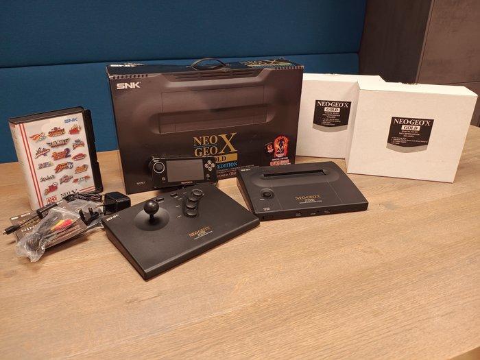 SNK - Neo Geo - Neo Geo X Gold Limited Edition + Neo Geo X, Games en Spelcomputers, Spelcomputers | Overige Accessoires