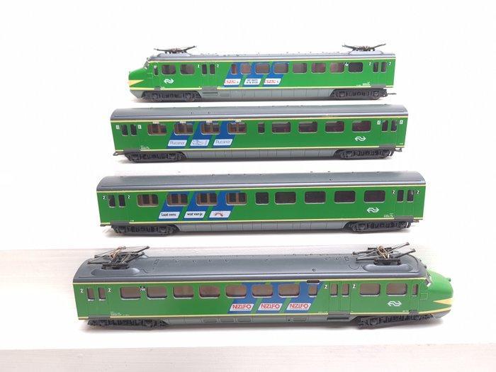 Lima H0 - 149703 - Rame automotrice (4) - Mat 54 Hondekop, Hobby en Vrije tijd, Modeltreinen | H0