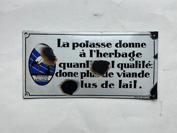email ED Jean - Hansi - Reclamebord - POTASSE DALSACE -, Antiek en Kunst