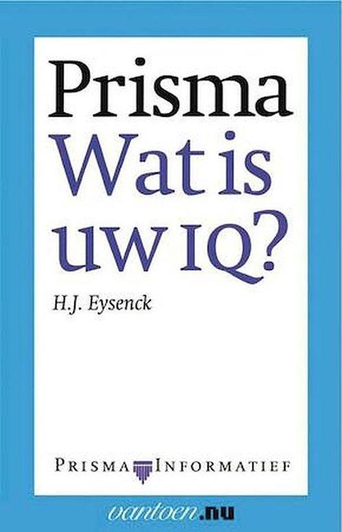 Prisma informatiefWat is uw IQ? 9789027431264, Livres, Psychologie, Envoi