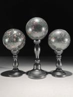 Geen minimumprijs - Prachtige set van 3 Ruby Zoisite Bol op