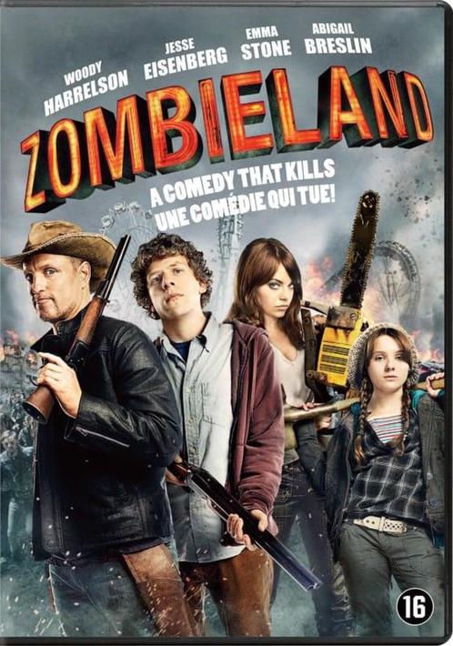 Zombieland (dvd tweedehands film), Cd's en Dvd's, Dvd's | Actie, Ophalen of Verzenden