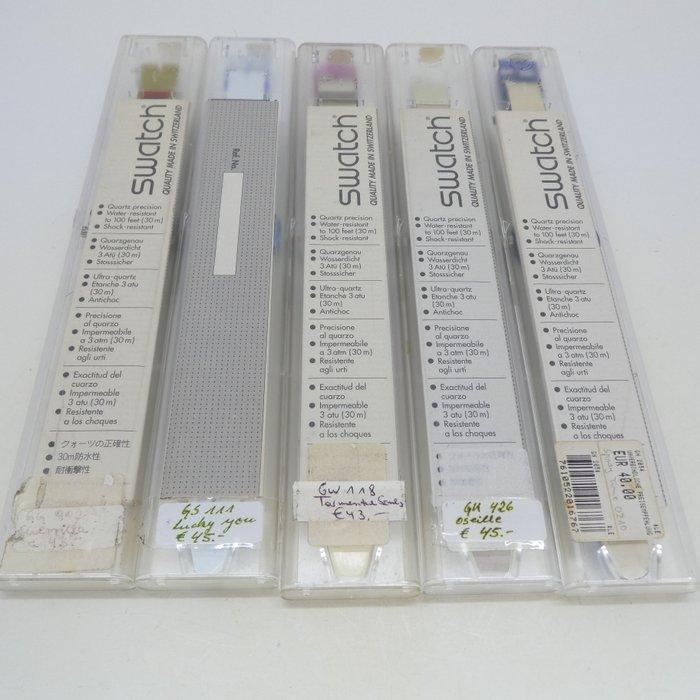 Swatch - Mixed Swatch Gent Watches - Sans Prix de Réserve -, Handtassen en Accessoires, Horloges | Heren