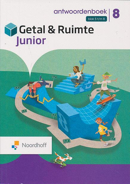 Getal en Ruimte Junior Antwoorden Leerwerkboek blok 5 t/m 8, Livres, Livres scolaires, Envoi