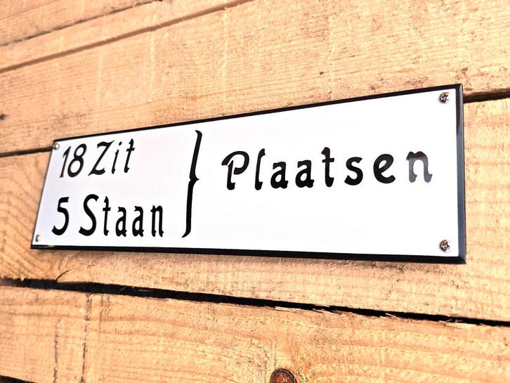 18 Zit| 5 Staan Plaatsen, Verzamelen, Merken en Reclamevoorwerpen, Verzenden