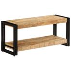 vidaXL Tv-meubel 90x30x40 cm massief mangohout, Huis en Inrichting, Verzenden, Nieuw