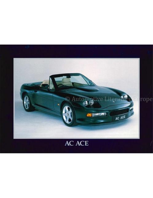 1995 AC ACE LEAFLET ENGELS, Boeken, Auto's | Folders en Tijdschriften