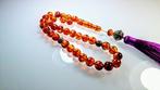 Baltische barnsteen Tasbih - 33 kralen meditatiegebed -