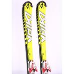 143 skis VOLKL RACETIGER SPEEDWALL SL, yellow, full camber,, 140 tot 160 cm, Gebruikt, Verzenden, Carve