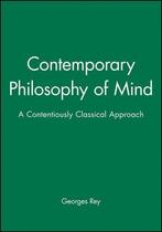 Contemporary Philosophy of Mind 9780631190714 Rey, Boeken, Verzenden, Gelezen, Rey