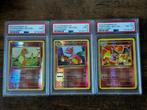 Pokémon - 3 Graded card - Charizard - PSA 9, Hobby en Vrije tijd, Verzamelkaartspellen | Pokémon, Nieuw