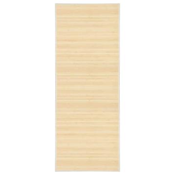 Bamboe Loper 80x200 - Natuurlijk | Tweede Kansje! OP = OP beschikbaar voor biedingen