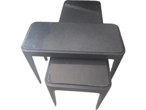 Veiling - Salontafels   - Set Van 2 - Industrieel - Zwart -, Huis en Inrichting, Tafels | Salontafels