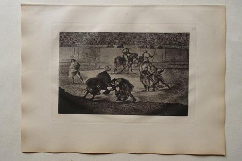 After Francisco de Goya (1746 - 1828) - Blatt #29: Pepe Illo, Antiek en Kunst, Antiek | Overige Antiek