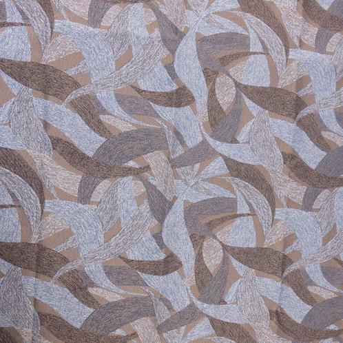 Tissu jacquard de haute qualité – Motif abstrait sinueux -, Antiek en Kunst, Antiek | Tapijten, Tafelkleden en Textiel