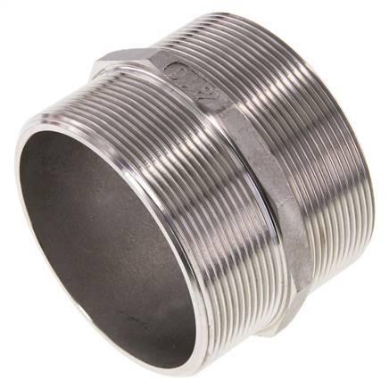 Double embout G3 en acier inoxydable Joint plat 16bar, Doe-het-zelf en Bouw, Overige Doe-Het-Zelf en Bouw, Verzenden