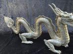 sculptuur, dragon- 73 cm - 35 cm - Verguld brons,, Antiek en Kunst