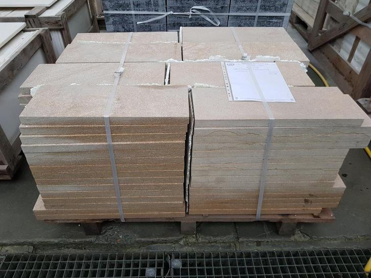 Buxy beige bandes 20 x 3 cm 14 m² liquidation stock, Doe-het-zelf en Bouw, Tegels, Ophalen