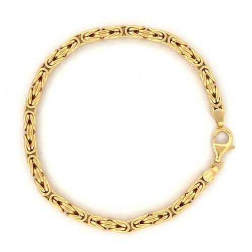Handmade - Armband - Bizantina - 6.7 g - 18 karaat Geel goud, Handtassen en Accessoires, Armbanden