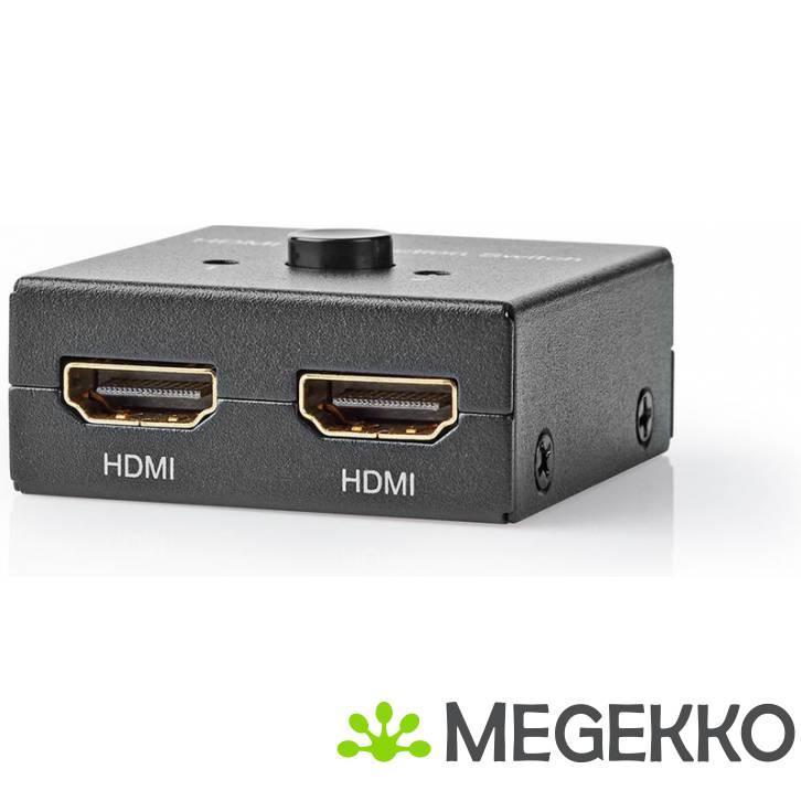HDMI-Splitter/Switch in Eén | 2x HDMI-Uitgang - 1x, Informatique & Logiciels, Commutateurs réseau, Envoi