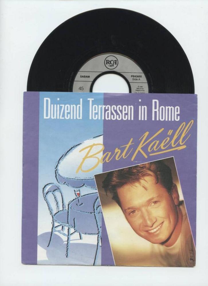 Bart Kaëll – Duizend Terrassen In Rome / Katrien (1-7-Vinyl, Cd's en Dvd's, Vinyl Singles, Ophalen of Verzenden
