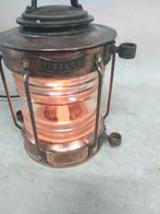 Lamp - Koper - VISSERS Scheepslamp, Antiek en Kunst