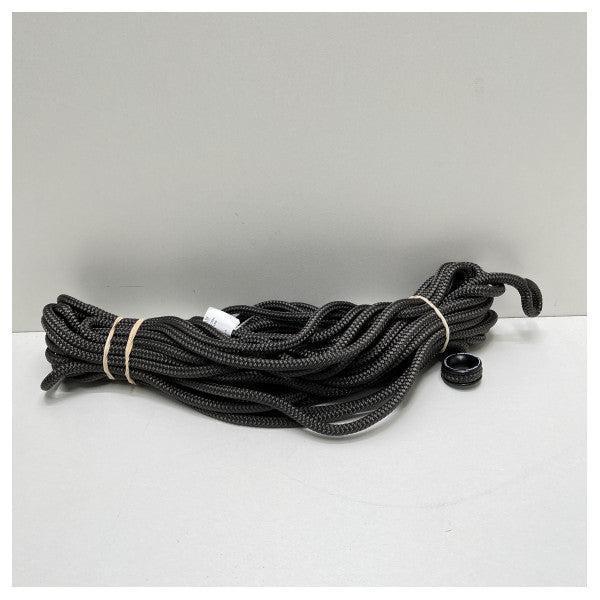 Bieden: Lancelin Black-Grey Marine Rope, Watersport en Boten, Bootonderdelen, Ophalen of Verzenden