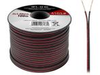 kabel 2 x 1.00 mm2 rol van 100 meter, Bricolage & Construction, Électricité & Câbles, Kabel of Snoer, Verzenden