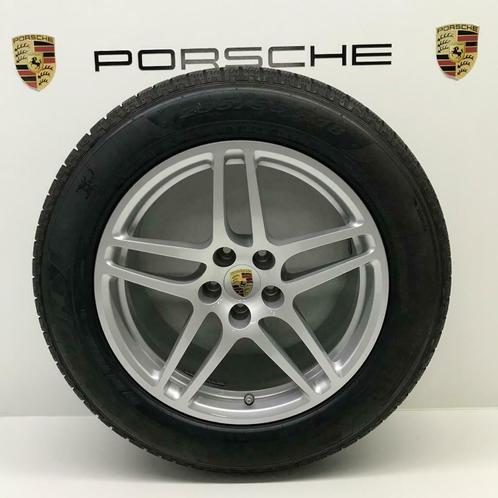 Porsche Macan ORIGINELE 18inch sport met winterbanden, Auto-onderdelen, Banden en Velgen, 18 inch, Winterbanden, 255 mm, Personenwagen
