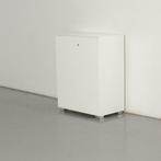 Officenow draaideurkast, wit, 101 x 80 cm, incl. 1 legbord, Gebruikt, Ophalen of Verzenden