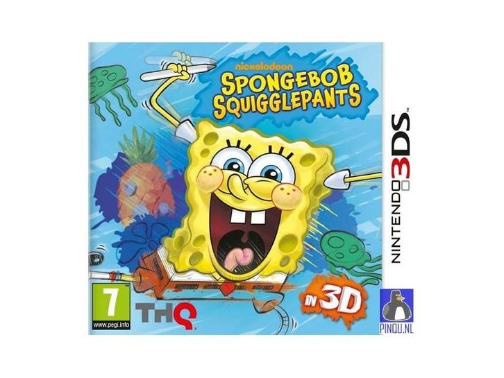 SpongeBob Squigglepants 3D-Standaard (3DS) Gebruikt, Games en Spelcomputers, Games | Nintendo 2DS en 3DS, Ophalen of Verzenden