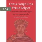 Fons et origo iuris Versio Belgica 9789086593682, Boeken, Verzenden, Zo goed als nieuw, Tammo Wallinga