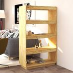 vidaXL Boekenkast / kamerscherm 80x35x135 cm massief, Huis en Inrichting, Kasten | Boekenkasten, Verzenden, Nieuw