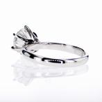 Zonder minimumprijs - Verlovingsring - 14 karaat Witgoud -