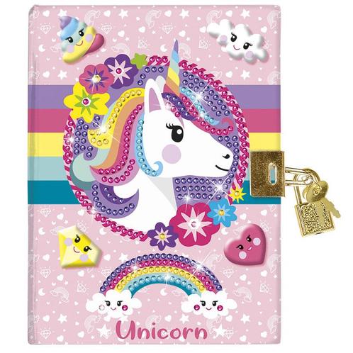 Unicorn Diamond Painting Dagboek, Hobby en Vrije tijd, Feestartikelen, Nieuw, Verzenden