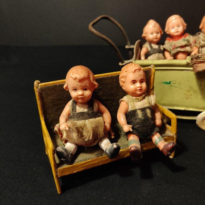 Edi Puppen - Pop - 1930-1940 - Duitsland, Antiek en Kunst, Antiek | Speelgoed