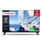 Thomson 24 Google TV - 12V & 220V - DVB-S2/C/T2, Ophalen of Verzenden, Nieuw