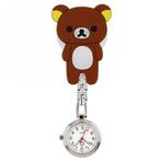 Fako - Verpleegstershorloge - 3D Ketting - Beertje Bruin, Verzenden