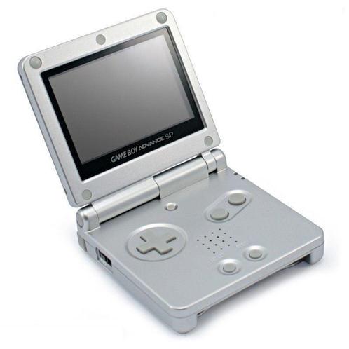 Nintendo Game Boy Advance SP Silver (Nette Staat & Krasvr..., Games en Spelcomputers, Spelcomputers | Nintendo Game Boy, Zo goed als nieuw