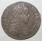 1/2 écu France 1/2 Ecu With Long Wick 1651 H La Rochelle..., Postzegels en Munten, Verzenden, België