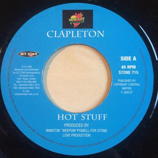 Capleton / Bobby Crystal - Hot Stuff / Bye Bye, Cd's en Dvd's, Vinyl | Pop, Gebruikt, Verzenden