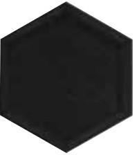 Small Collection Hexagon Zwart / MAT of Hoogglans Keramisch, Doe-het-zelf en Bouw, Tegels, Ophalen of Verzenden