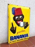 BANANIA Chocolate Drink Shop Store - Reclamebord - Oude, Antiek en Kunst