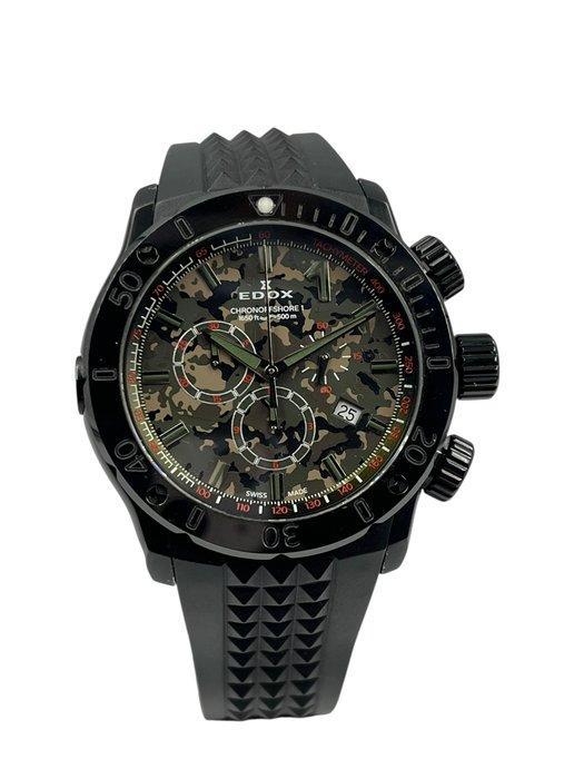 Edox - Chrono Offshore 1 Chronograph - Limited Edition -, Handtassen en Accessoires, Horloges | Heren