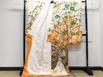 Kimono Furisode japonais magnifique avec broderie Koma,