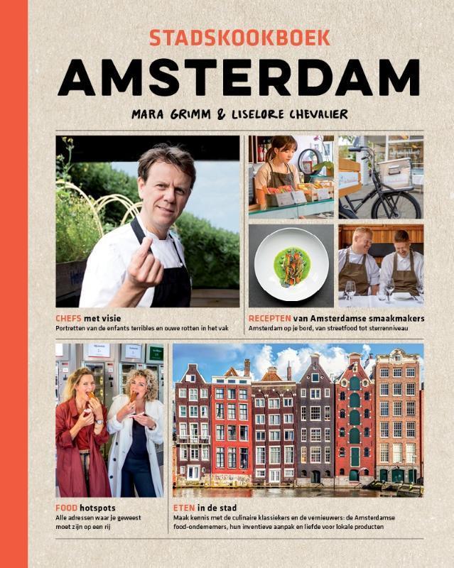Stadskookboek Amsterdam 9789057678806 Liselore Chevalier, Boeken, Kookboeken, Zo goed als nieuw, Verzenden