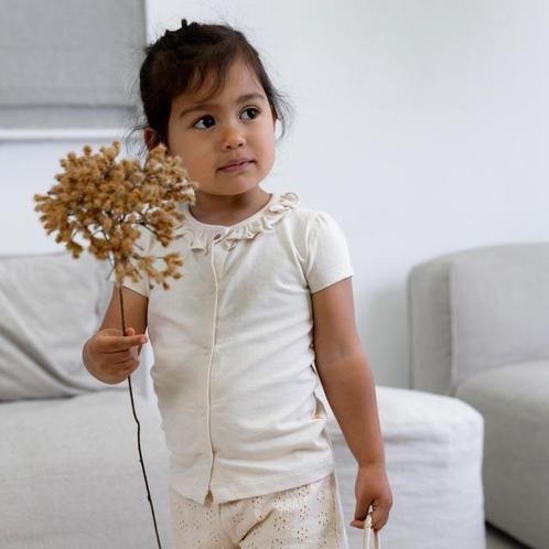 Dirkje - T-shirt  Off White, Kinderen en Baby's, Babykleding | Overige, Meisje, Nieuw, Ophalen of Verzenden