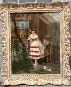 Joseph Athanase Aufray (1836-1885) - Le repos des, Antiquités & Art, Art | Peinture | Classique