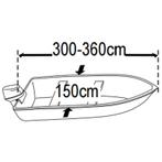 Dekzeil Boot Universeel 300-360cm, Watersport en Boten, Ophalen of Verzenden, Nieuw